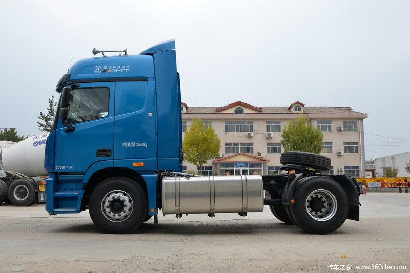 【图】福田 欧曼gtl 6系重卡 460马力 4x2 amt自动挡牵引车(bj4189slf