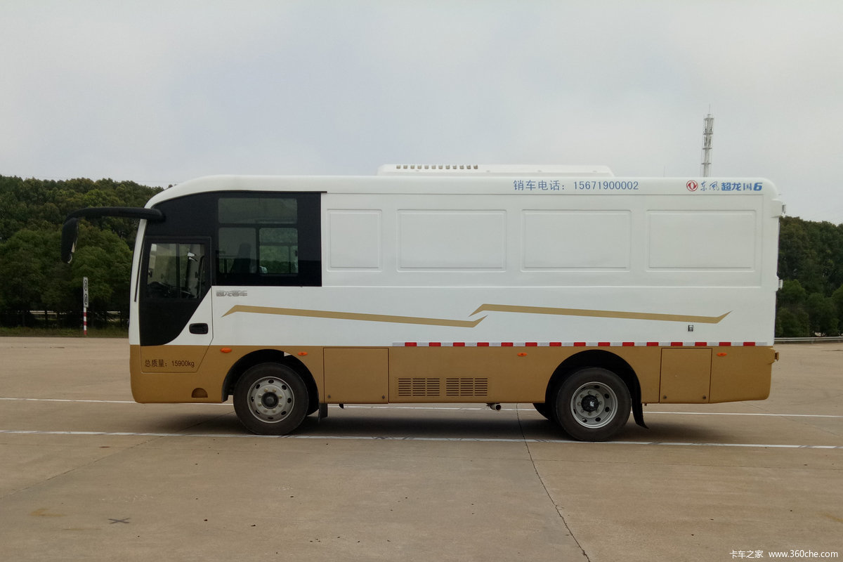 【图】东风超龙 200马力 厢式货车(国六)_实拍图片_1082643_卡车之家