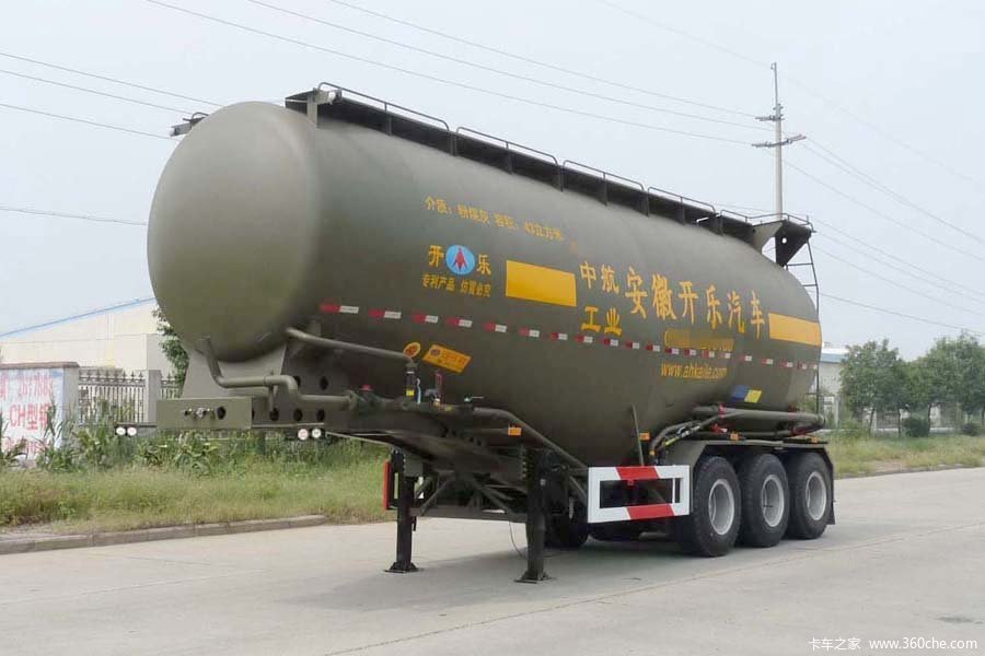 开乐 65方低密度粉粒物料运输半挂车