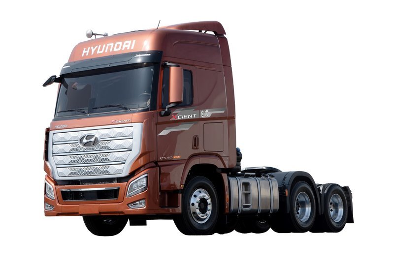 【图】现代商用车 新一代创虎重卡 460马力 6x4牵引车(国六)_实拍图片