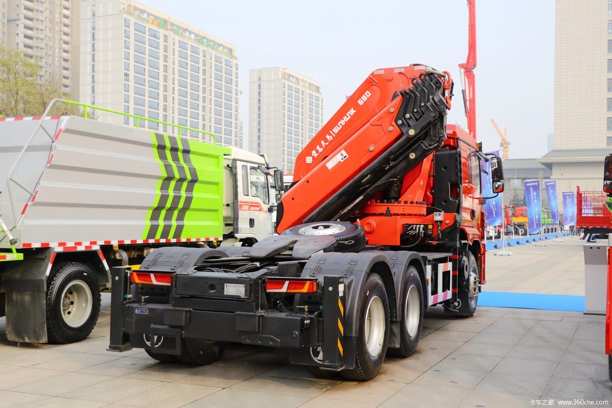 【图】陕汽重卡 德龙m3000s 6x4 随车式起重牵引车(hcz680)(sx5258jqq
