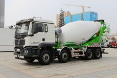 陕汽重卡 德龙M3000S 340马力 8X4 混凝土搅拌运输车(凌宇牌)(CLY5314GJB30E55)