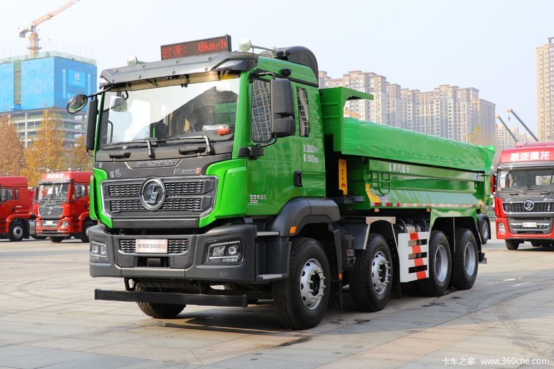 【图】陕汽重卡 德龙m3000s 350马力 8x4 5.