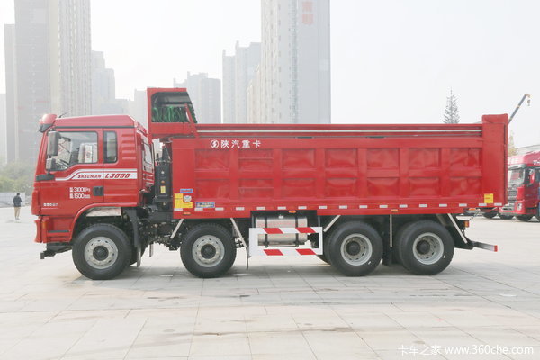 陕汽重卡 德龙L3000 轻量化版 350马力 8X4 6米自卸车(国六)(SX3319LB276)