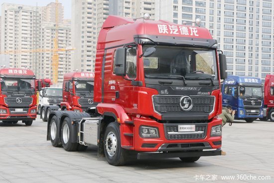 陕汽重卡德龙m3000s460马力6x4牵引车sx4250mc4q1