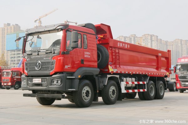 陕汽重卡 德龙M3000S 城建标准版 430马力 8X4 5.8米自卸车(国六)(SX3319HD286)