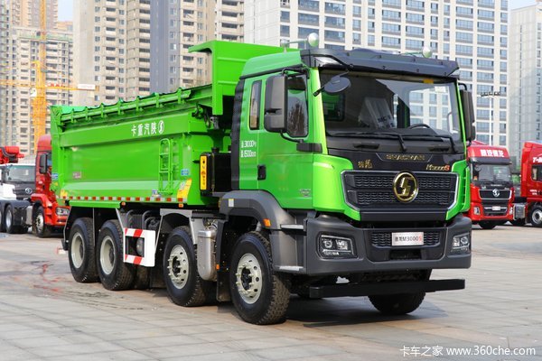陕汽重卡 德龙M3000S 公路标准版 430马力 8X4 6.5米LNG自卸车(国六)(SX3319HD346TL)