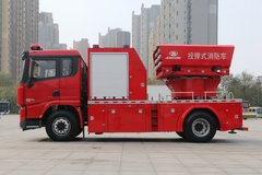 陕汽重卡 德龙X3000 350马力 4X2 投弹式消防车(骏通牌)