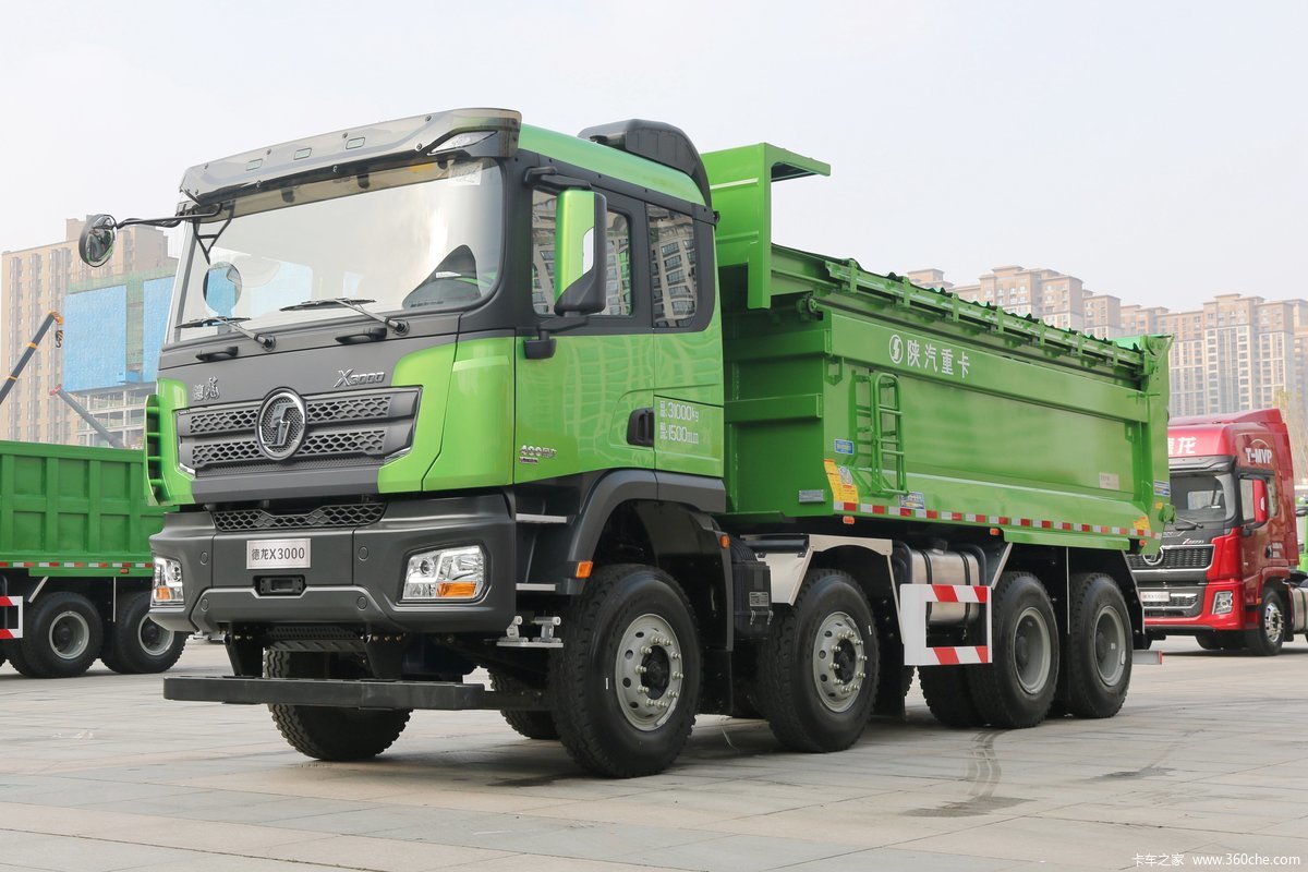 陕汽重卡 德龙X3000 城建标准版 430马力 8X4 5.8米自卸车(国六)