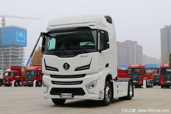 陕汽重卡德龙x6000600马力4x2amt自动挡牵引车sx4189y6381