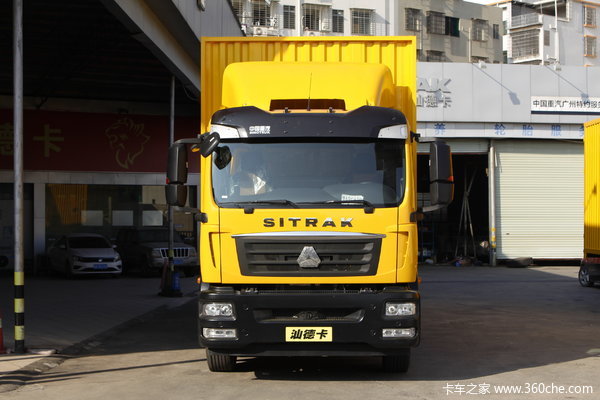 中国重汽 汕德卡SITRAK G5重卡 245马力 4X2 9.6米厢式载货车(国六)(ZZ5186XXYN711GF1)