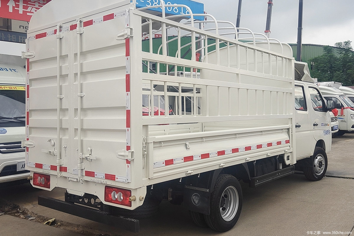 33米双排仓栅式微卡(bj5040ccy-ab)_实拍图片_1089276_卡车之家