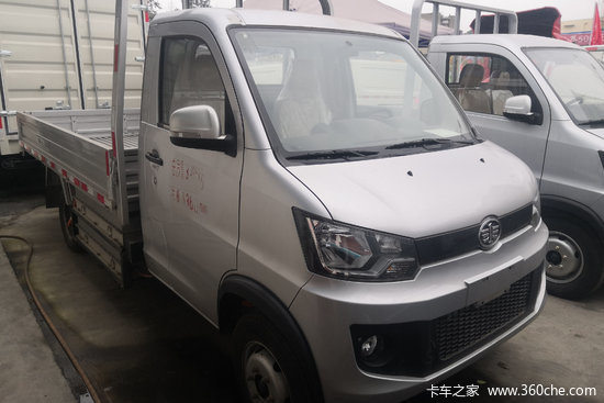 解放t90 3.5t 3.4米单排栏板式纯电动轻卡(ca1030l2bev)55kwh