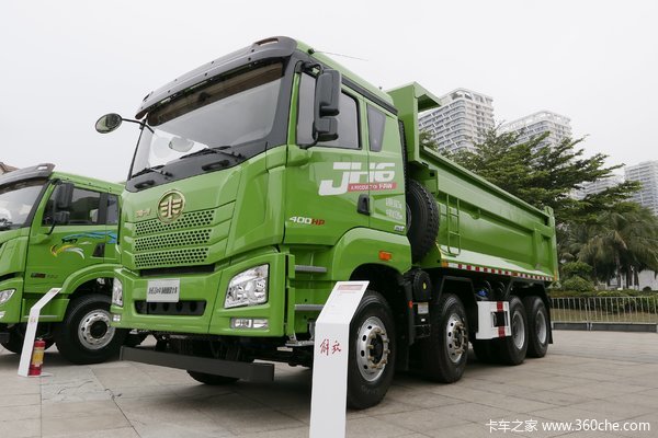 青岛解放 JH6重卡 城建标载版 400马力 8X4 5.8米自卸车(国六)(CA3310P27K15L1T4E6A80)