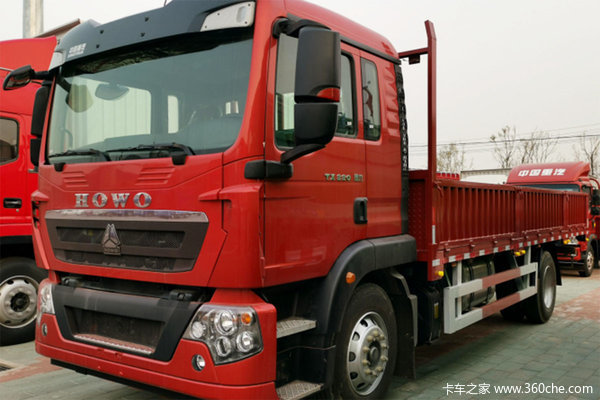 中国重汽 HOWO TX 210马力 4X2 6.75米栏板载货车(ZZ1187K501GE1)