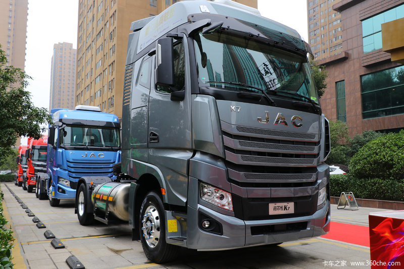 【图】江淮 格尔发k7重卡 530马力 4x2 lng牵引车(国六)(hfc4182p1n9