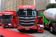 江淮 格尔发A5WⅢ重卡 490马力 8X4 9.4米翼开启厢式载货车(HFC5321XYKP1K6H45S)