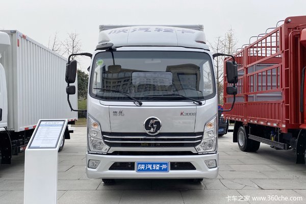 陕汽轻卡 德龙K3000 舒适型 150马力 4.18米单排厢式载货车(国六)(YTQ5091XXYKJ331)