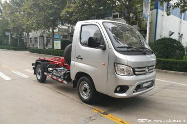 福田 祥菱M1 1.5L 116马力 4X2 车厢可卸式垃圾车(国六)