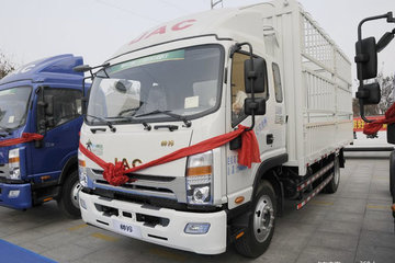 江淮 德沃斯Q8 168马力 4X2 6.2米排半仓栅式载货车(HFC5160CCYP91K1D3V)