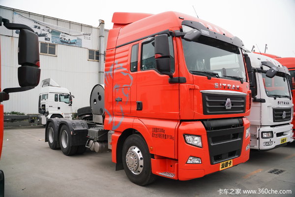 中国重汽 汕德卡SITRAK G7重卡 480马力 6X4 LNG牵引车(国六)(ZZ4256V384HF1LB)