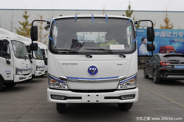 1台福田奥铃智蓝电动轻卡成功交付客户