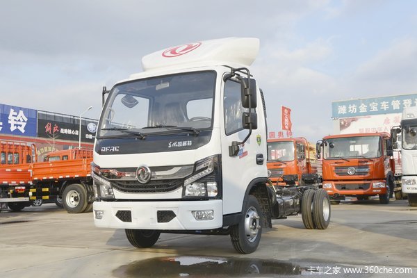 直降3000元东风凯普特汽油版4米单排轻卡