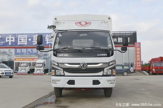东风凯普特k6160马力417米单排仓栅式轻卡国六eq5120ccyy8cd2ac