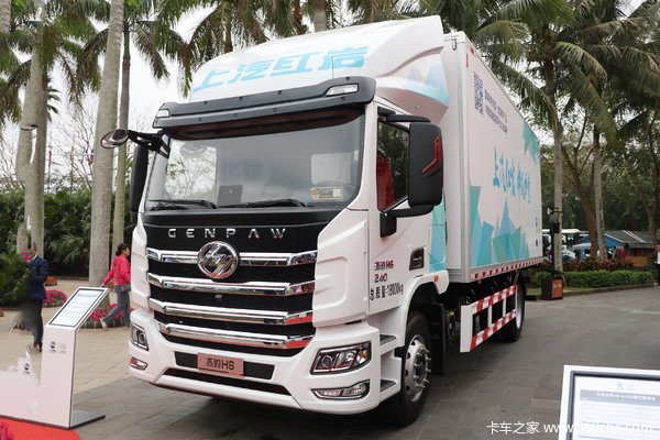 上汽红岩 杰豹H6 标载版 240马力 4X2 6.8米冷藏车(国六)(CQ5187XLCEY05501J)