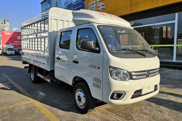福田时代小卡之星1116马力305米双排仓栅式微卡bj5040ccyad