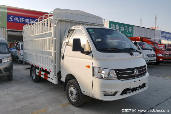 东风小霸王w17122马力363米单排仓栅式小卡国六eq5040ccy6cdbac报价