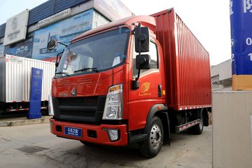 中国重汽HOWO 王系 130马力 4.15米单排厢式轻卡(ZZ5047XXYC3314E145-1)