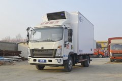 中国重汽HOWO 悍将 160马力 4X2 4.1米冷藏车(ZZ5047XLCC3314E145)
