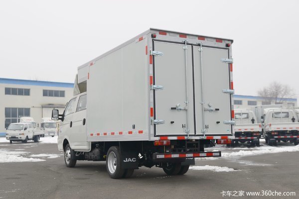 江淮 恺达X6 1.6L 120马力 汽油 2.97米双排厢式微卡(国六)(HFC5036XXYRV3E1C1S)