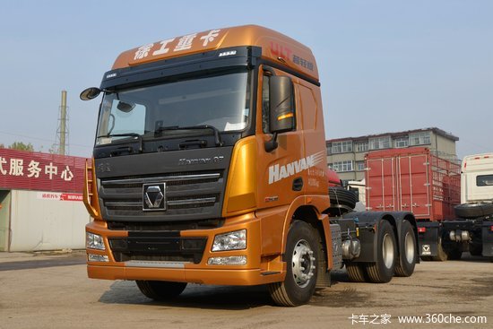 徐工 汉风(汉风)g7 超轻版 430马力 6x4 牵引车(xga4250d5wc)