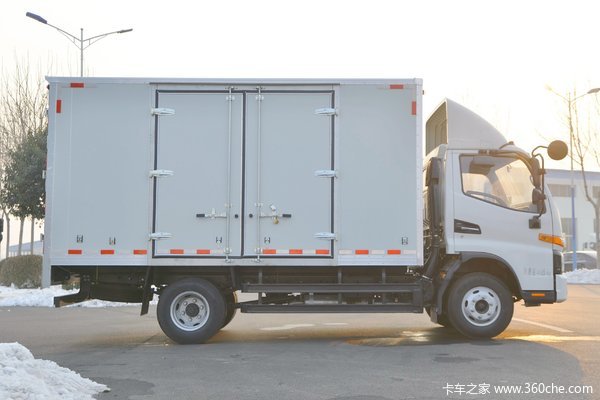 江淮 骏铃V6 130马力 4.15米单排厢式轻卡(HFC5043XXYP91K2C2V)