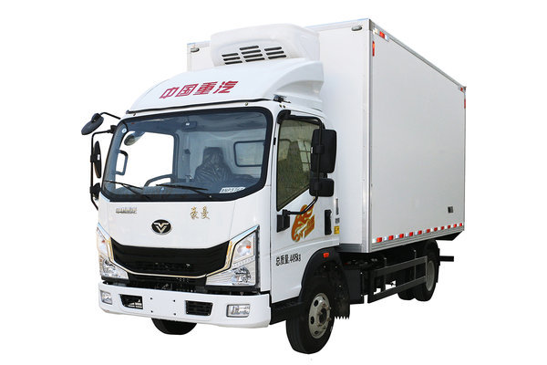 中国重汽 豪曼H3 160马力 4.1米单排冷藏车(ZZ5048XLCD17EB0)