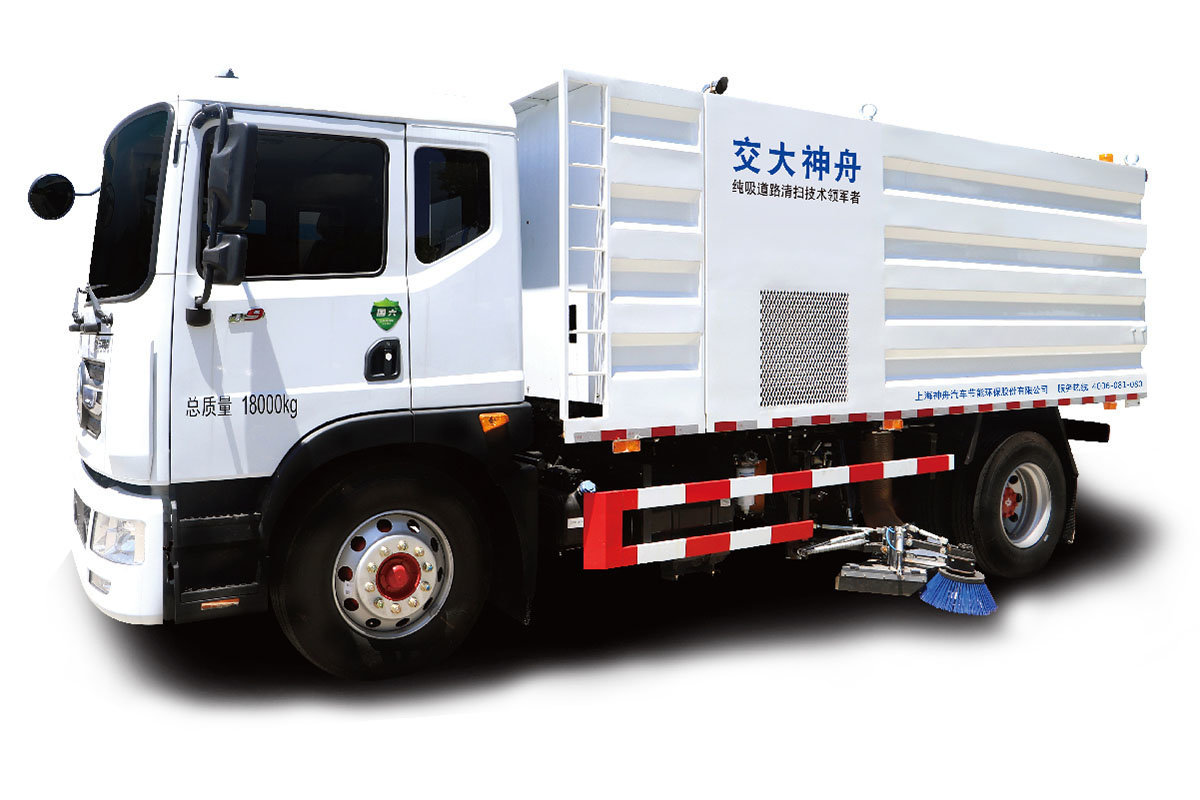 东风 多利卡D9 200马力 4X2 吸尘车(交大神舟牌)(国六)