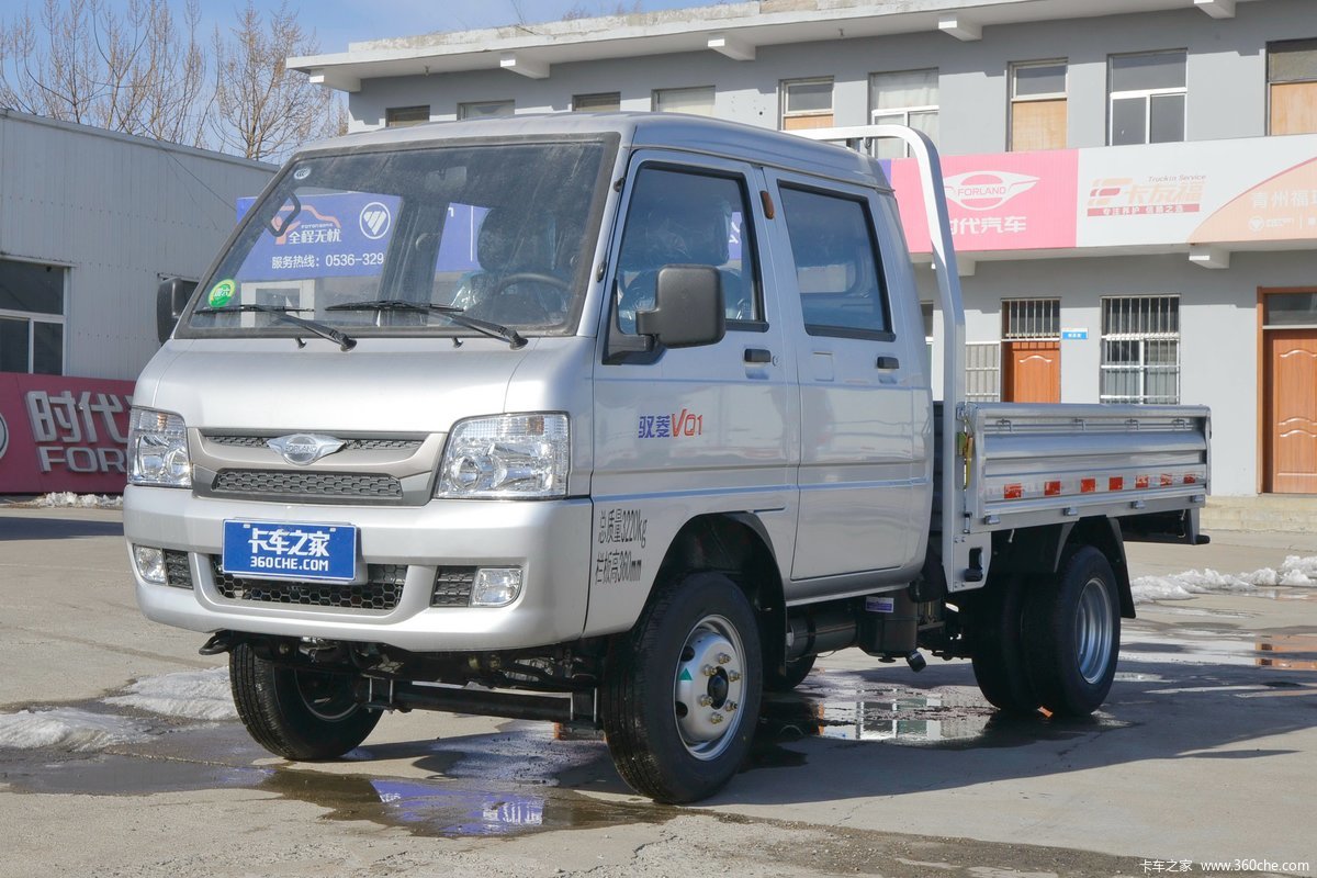 福田 驭菱VQ1 1.5L 116马力 汽油 2.5米双排栏板微卡(国六)