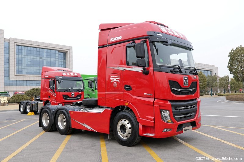 徐工重卡 汉风p9 徐工 汉风(汉风)p9 580马力 6x4 amt自动挡牵引车(国