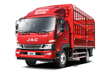 江淮 德沃斯V8 170马力 5.25米排半仓栅式载货车(HFC5141CCYP91K1C6V)