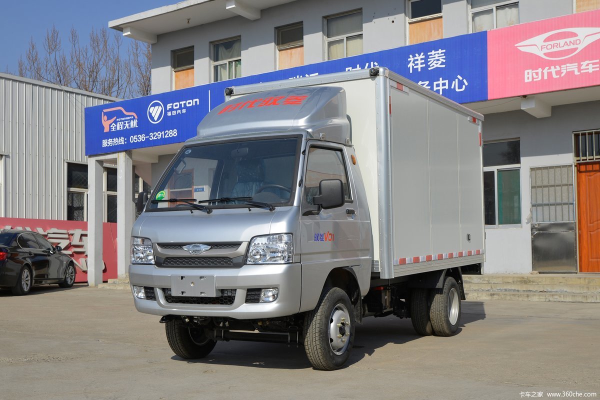 福田时代 驭菱VQ1 1.2L 91马力 汽油 3.05米单排厢式微卡(6挡)(国六)