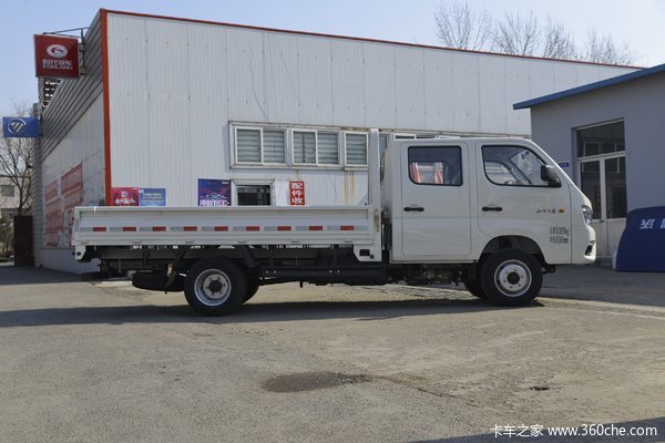 新车到店 大连华振小卡之星1国六双排载货车仅需7.58万元