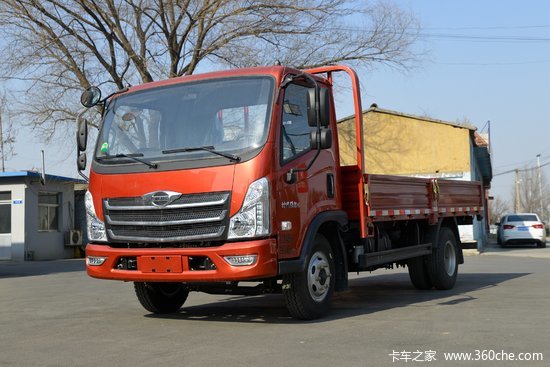 福田时代领航6143马力42米单排栏板轻卡bj1043v9jbabk