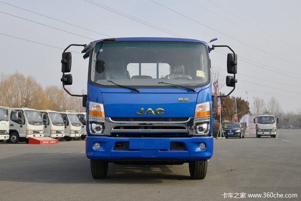 江淮 帅铃Q7 舒适版 195马力 5.4米排半栏板载货车(国六)(HFC1161P71K1D1S)