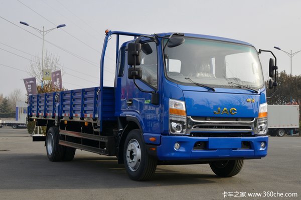 江淮 帅铃Q7 舒适版 170马力 4.845米排半栏板载货车(国六)(HFC1100P71K2D1S)