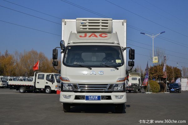 新车到店 徐州市骏铃V6冷藏车仅需14.68万元