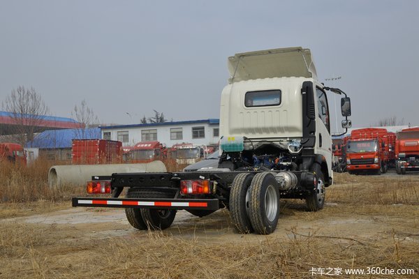 中国重汽HOWO 追梦 经典款 130马力 4.165米单排栏板轻卡(ZZ1047C3314E145-2)