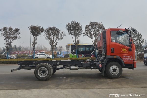 中国重汽HOWO 悍将 130马力 4.15米单排仓栅式轻卡(ZZ5047CCYC3314E145-1)