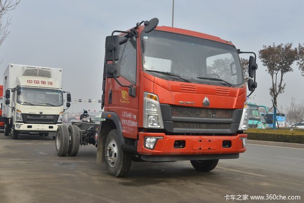 中国重汽HOWO 悍将 130马力 4.15米单排仓栅式轻卡(ZZ5047CCYC3314E145-1)